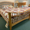 salem bed with footboard