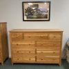 Cherry Nine Drawer Dresser