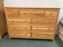 Ridgecrest Nine Drawer Cherry Dresser
