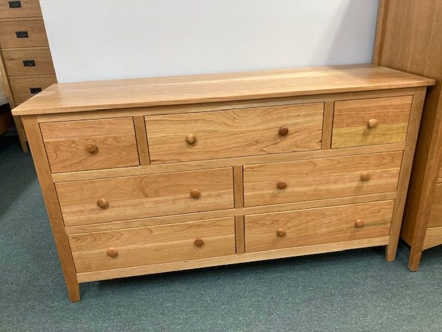 Ridgecrest Seven Drawer Cherry Dresser