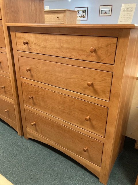 Cherry Four Drawer Chest