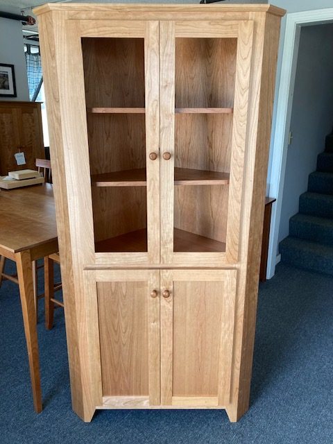 Cherry Corner Cabinet